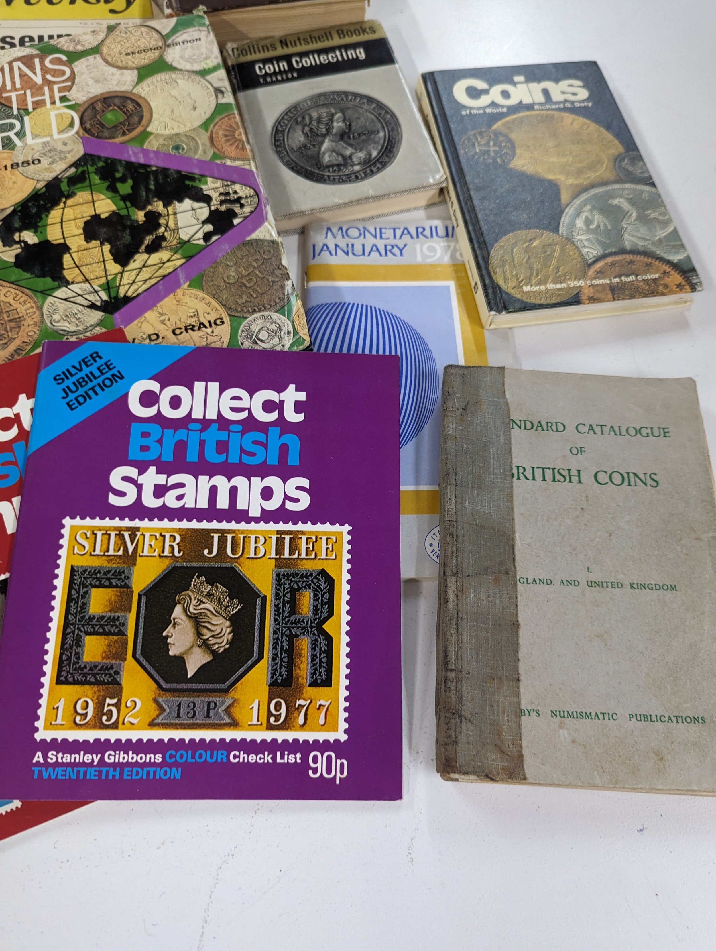 A collection of Numismatic reference books to include, British Tokens, Coins of the World 1750-1850, - Image 2 of 8
