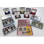Coins of New Zealand - A collection of Proof and other Coins and sets to include, 1970's year sets