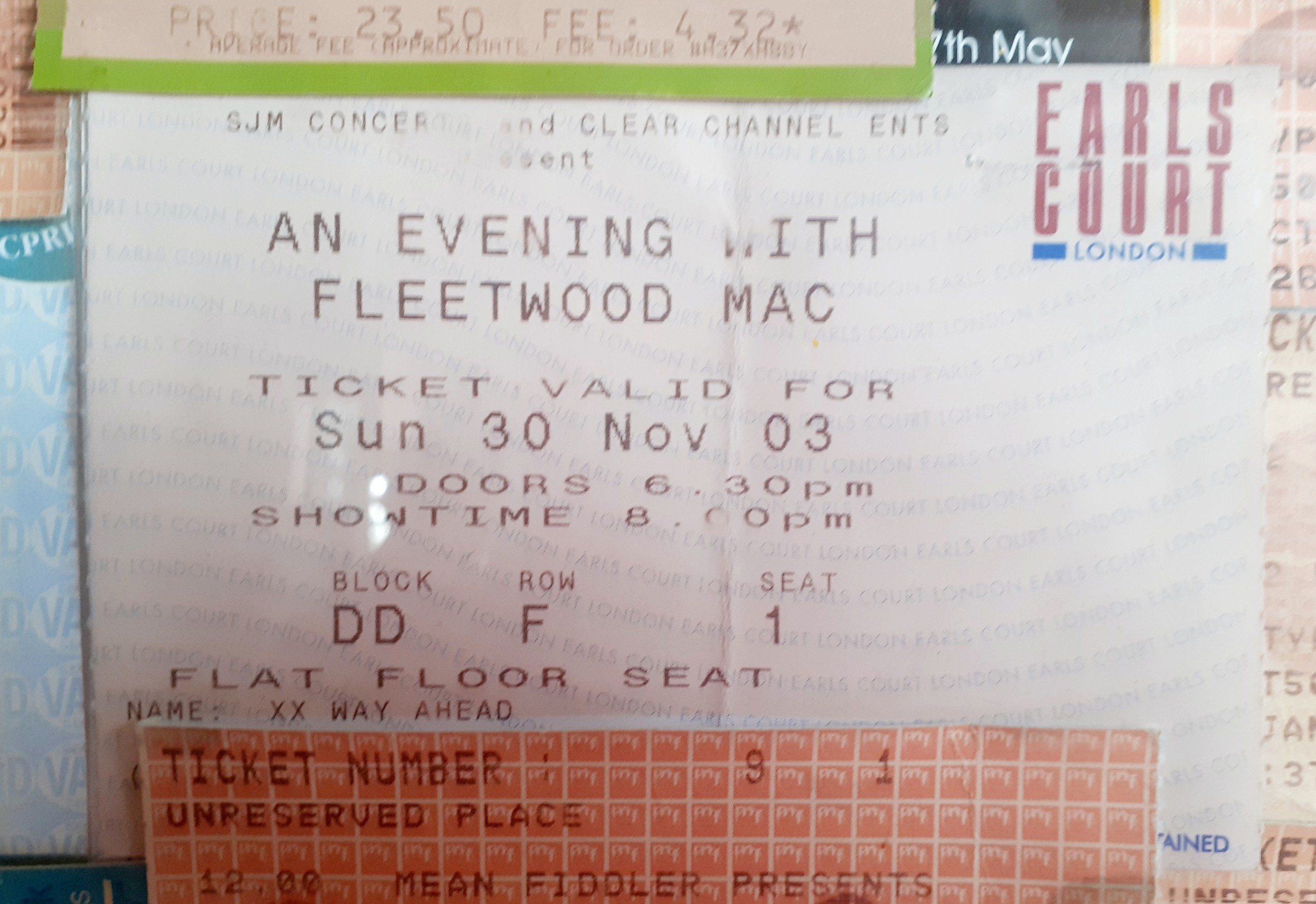 Two framed montages of music concert tickets to include Nazareth 2004 The Underworld, London, - Image 8 of 8