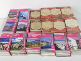 A quantity of ordnance survey maps from Scotland, England to include Edinburgh, Ayr, Isle of Arran