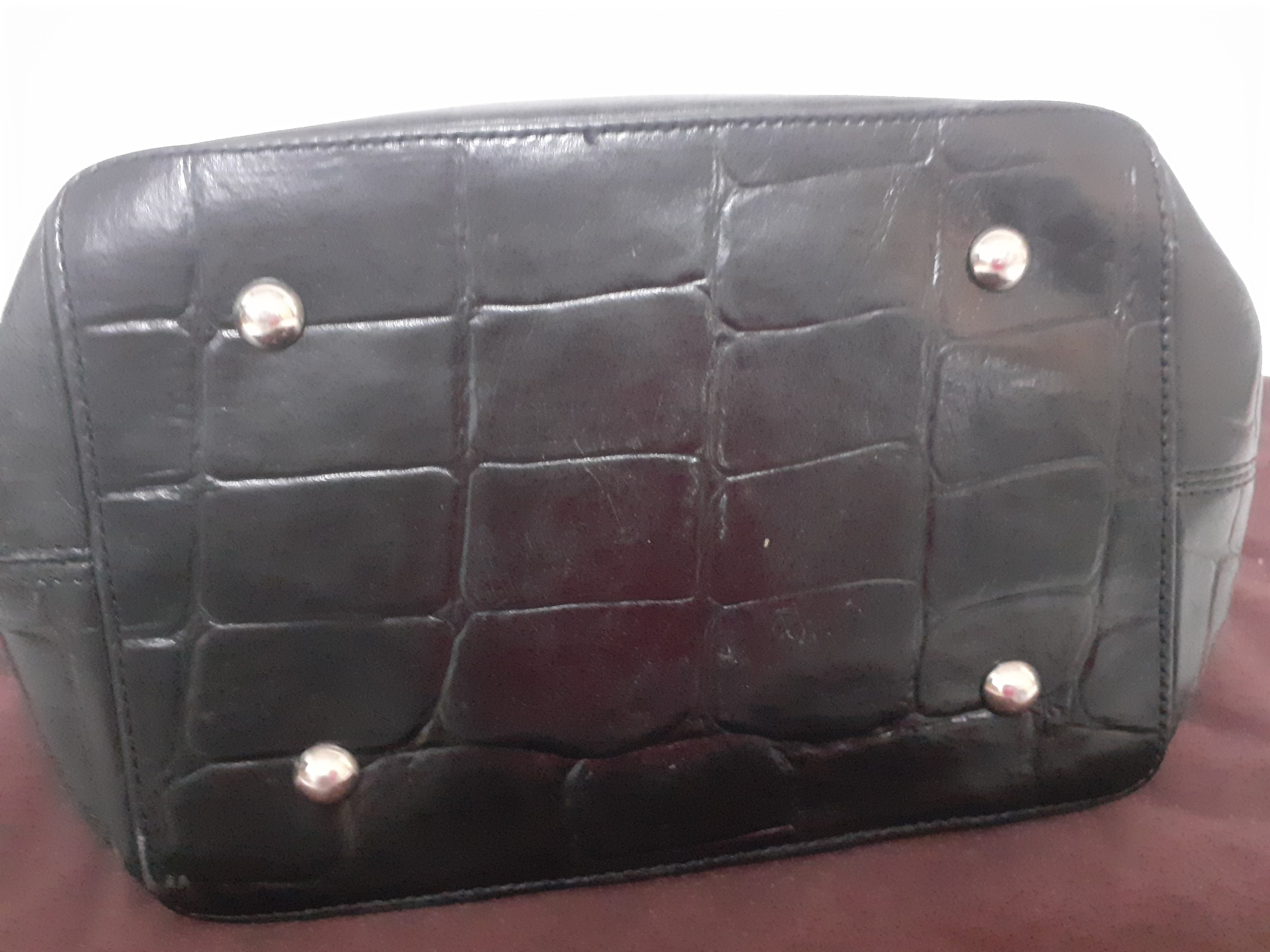 Mulberry- A black 'Helier' leather congo handbag having silver tone hardware, serial number to - Image 2 of 10