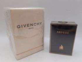 Givenchy and Lanvin-A sealed bottle of Givenchy (no additional information to packaging) together