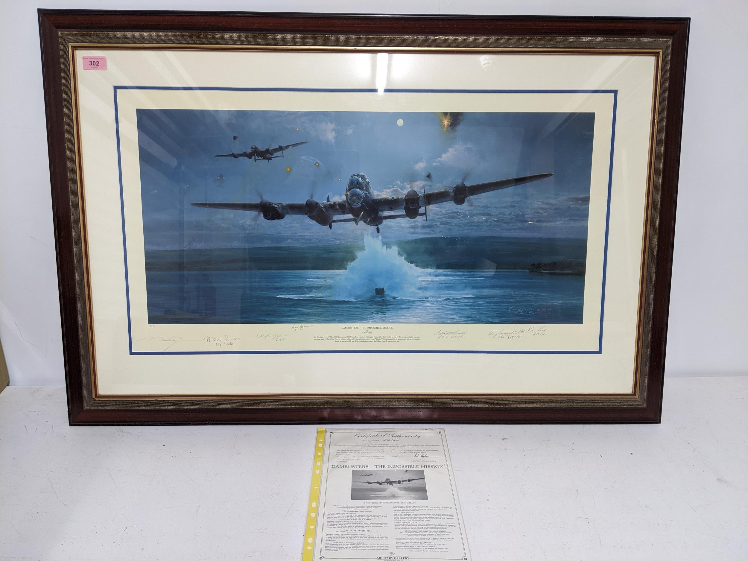 Robert Taylor -Dambusters - The Impossible Mission, the collectors edition, a limited edition