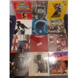 A quantity of 1960's and later LP's to include 10CC, a Rolling Stones super hits compilation, Bob