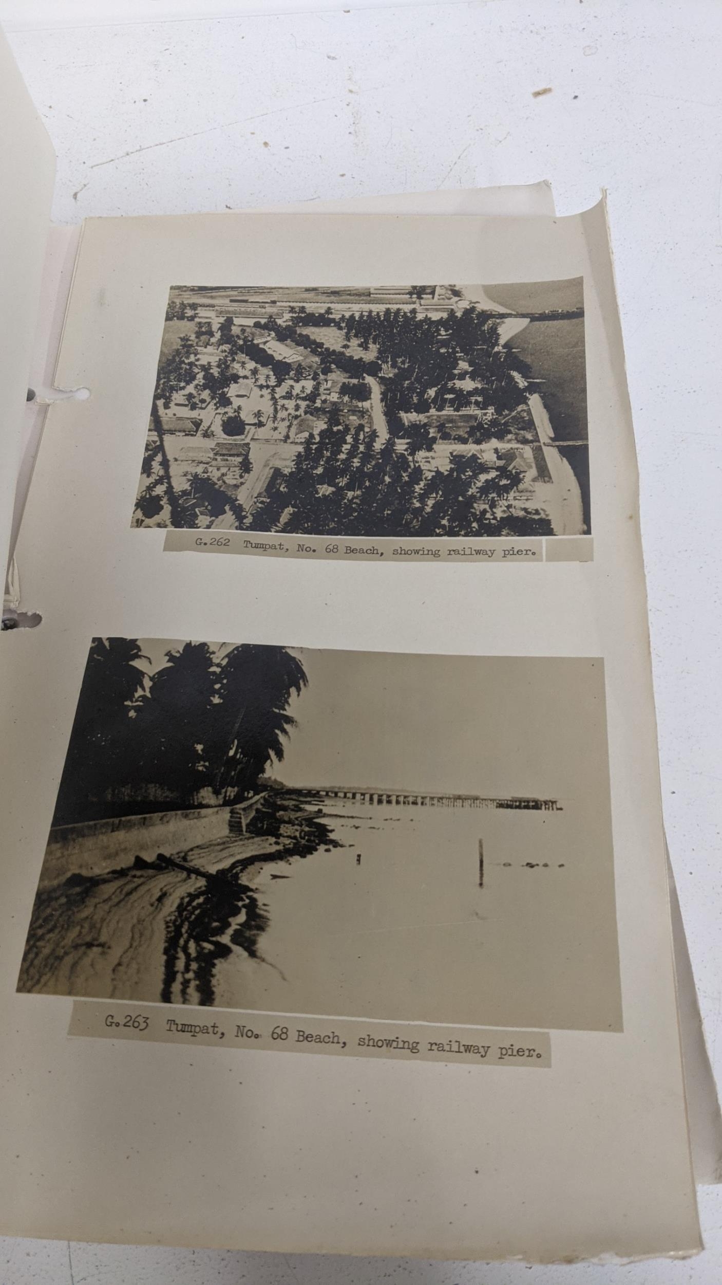 Two WWII Inter-service topographical department photographic reports Location: If there is no - Image 6 of 6