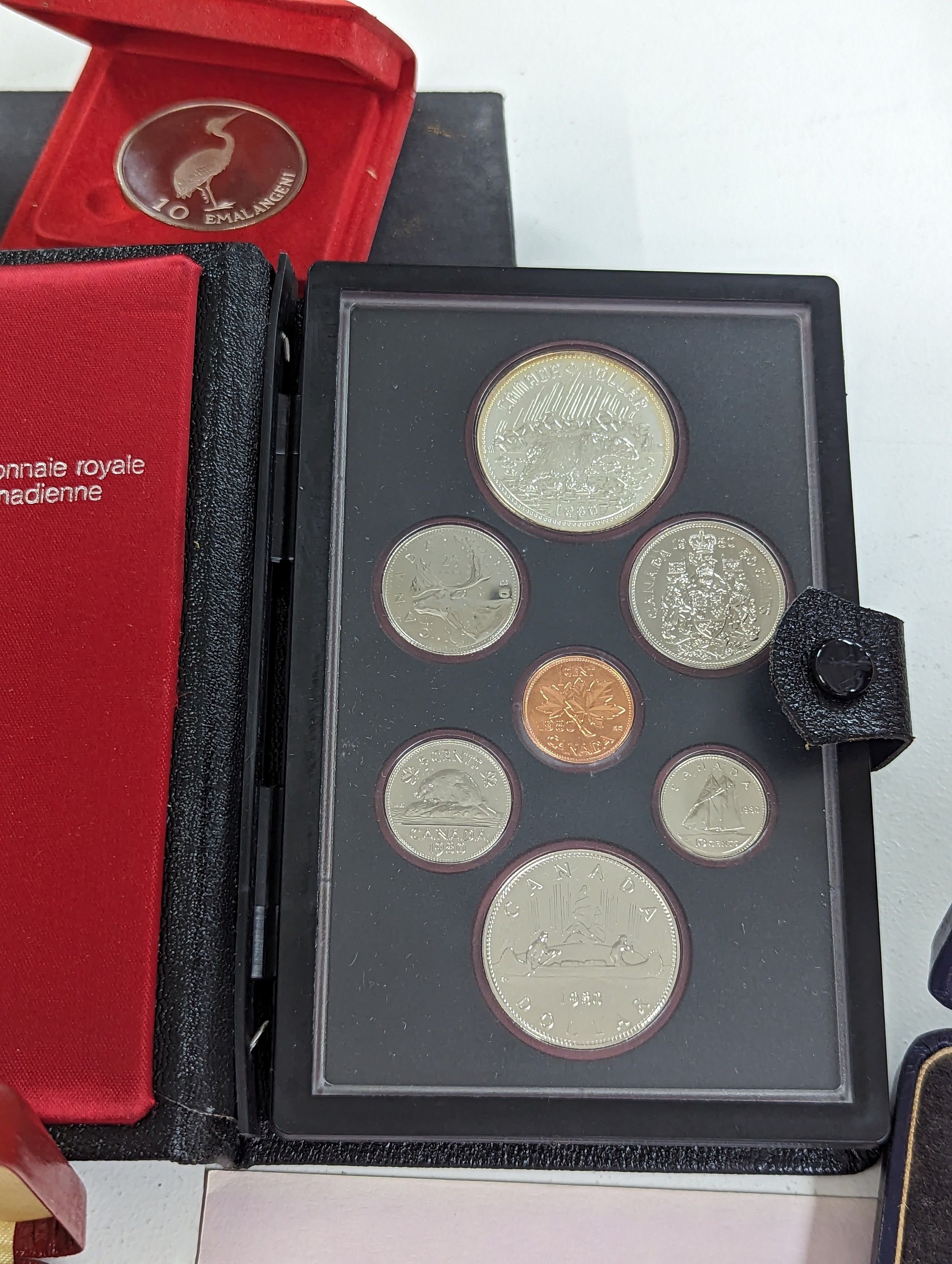 A collection of Proof and other coins and sets to include, Royal Canadian Mint year coin sets - Image 10 of 12