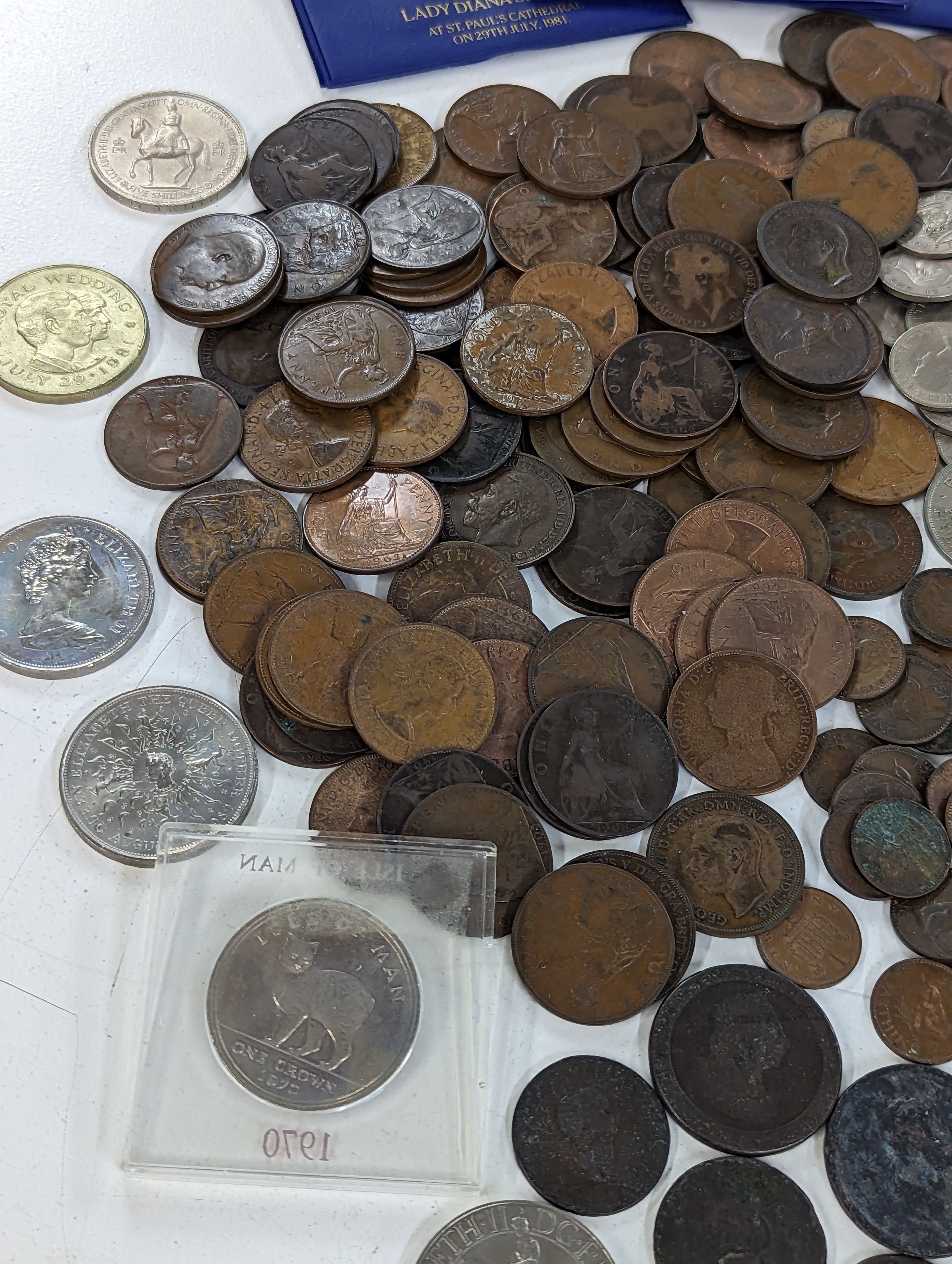 British Coins - A collection of mostly mid/late 20th Century coinage to include, Halfcrowns, - Image 10 of 10