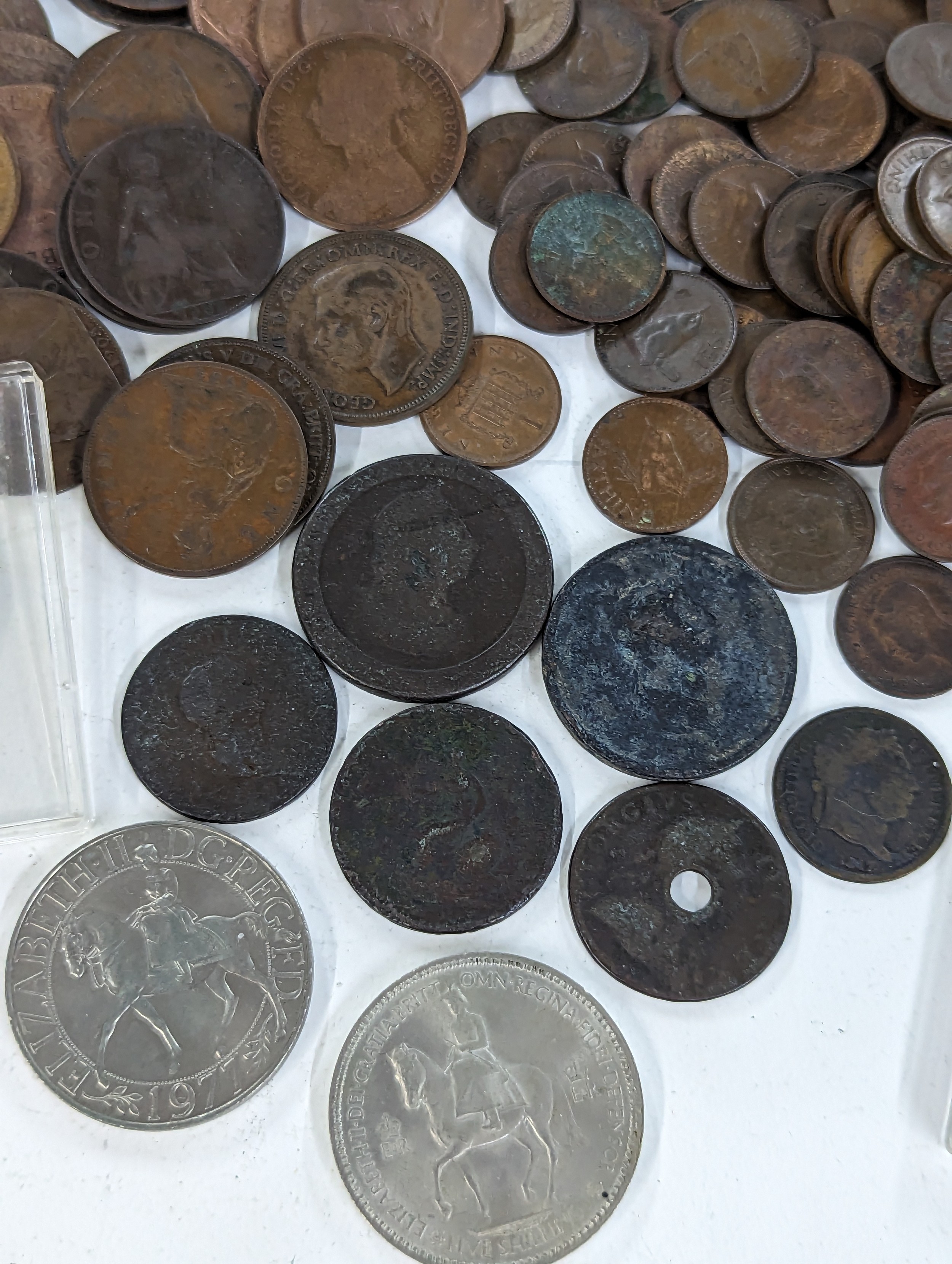 British Coins - A collection of mostly mid/late 20th Century coinage to include, Halfcrowns, - Image 5 of 10