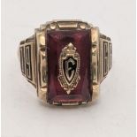 A 10k gold high school ring, 10.4g Location: If there is no condition report shown, please request