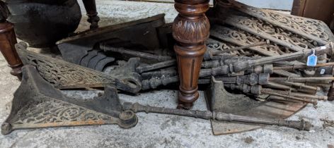 A vintage cast iron spiral staircase Location: If there is no condition report shown, please request