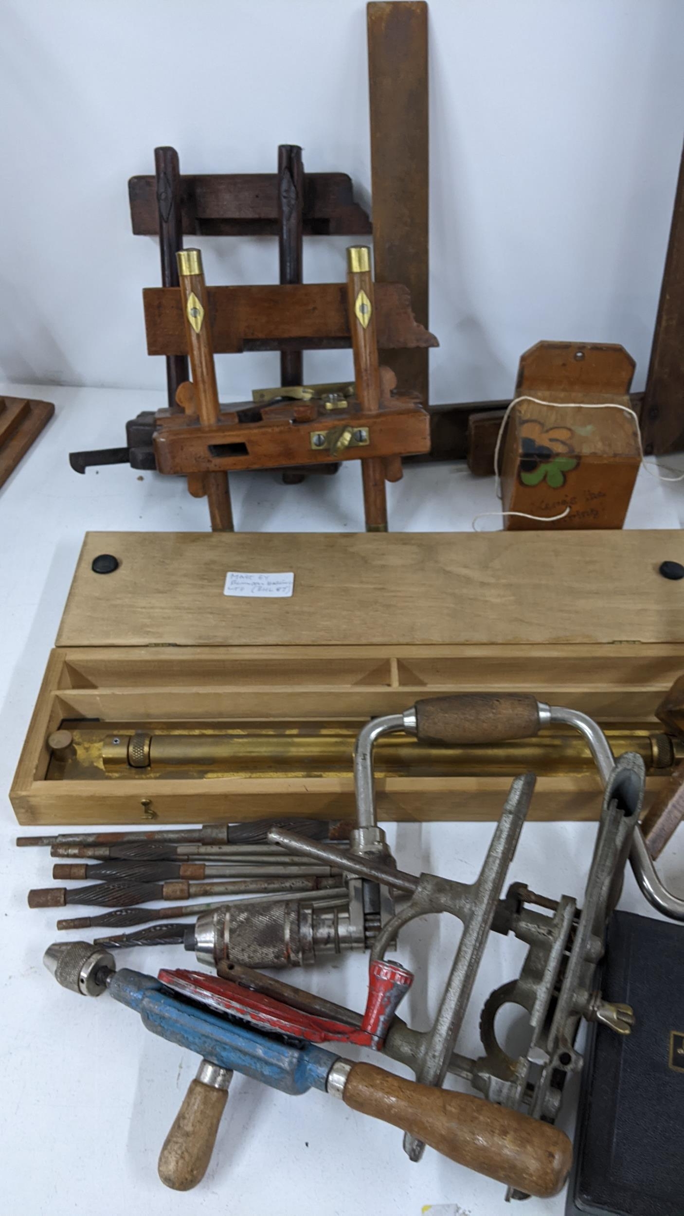 Mixed tools to include levels, boxed matrix gauges, Moseley & Son plane and other items Location: If - Bild 4 aus 5