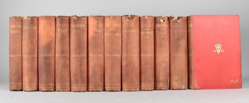 Twelve Volumes, The Works of William Makepeace Thackeray, Published by Smith Elder and Co, London