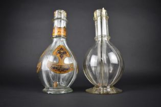 Two Dolsi Distillery French Quarter Divided Cocktail Mixer Decanters