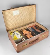 A Vintage Trunk Containing Various Adult Magazines to include Playboy, Penthouse Etc