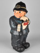 A Vintage Shop Display Policeman, 59cms High