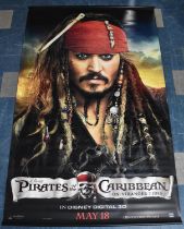 A Large Pirates of the Caribbean Cinema Poster