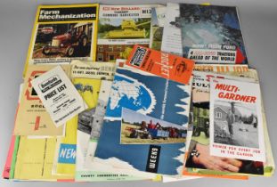 A Large Quantity of Various Vintage and Farming Printed Ephemera