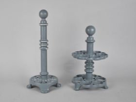 Two Metal Kitchen Stands