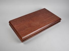 A Mid/Late 20th Century Cigar Humidor, Empty, 45cms Wide