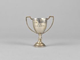 A Small Silver Trophy, Inscribed 'Lucas Air Rifle Section Challenge Cup, Finalist 1930, G.4 E.B