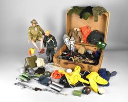 A Collection of Various Action Man Items to include Two Dolls, C.1964, Accessories to include