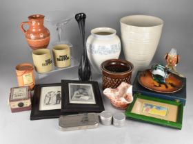 A Collection of Various Ceramics, Glassware, Ornaments Etc