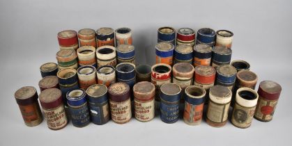 A Collection of 41 Various Edison Phonograph Cylinder Rolls