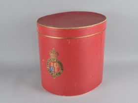 A Vintage Christys' of London Cardboard Hat Box, 22cms High