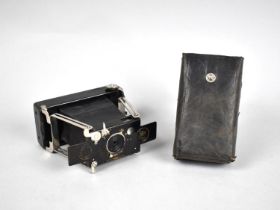 An Early 20th Century Folding Camera 'Ensignette', Made by Houghtons, London, Pat. 28464 1907