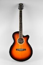 A Stagg Electro Acoustic Guitar, Model SW206CE-VS with Original Stagg Gig Bag