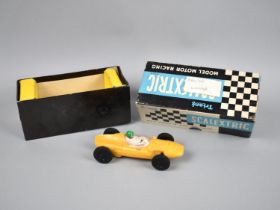 A Triang Scalextric Racing Car, Yellow Cooper