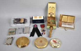 A Collection of Various Vintage and Later Items to Comprise Ladies Art Deco Enamelled Powder