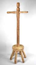 A Vintage Wooden Dolly, 91cms High