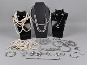 A Collection of Various Costume Jewellery