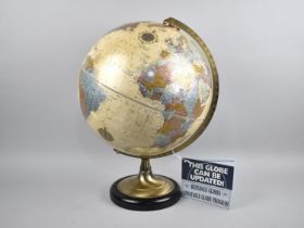 A Late 20th Century Replogle Table Globe, 43cms High