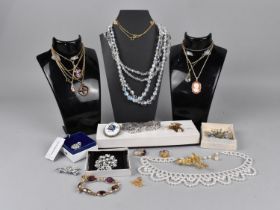 A Collection of Various Costume Jewellery etc