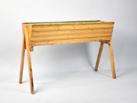 A Pine Rectangular Trough on Stand, 90cms Wide