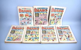 A Collection of 200+ Beano Comics from the 1980s