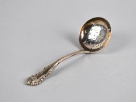 A Silver Sifter Spoon with Pierced Bowl by Maxfield & Sons, Sheffield Hallmark 1894, 20g, 11cm