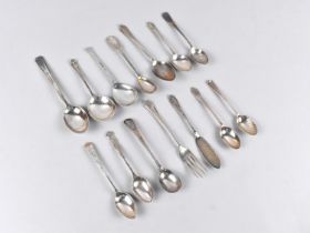 A Collection of Various Silver Spoons etc, Various Makers and Hallmarks,234g