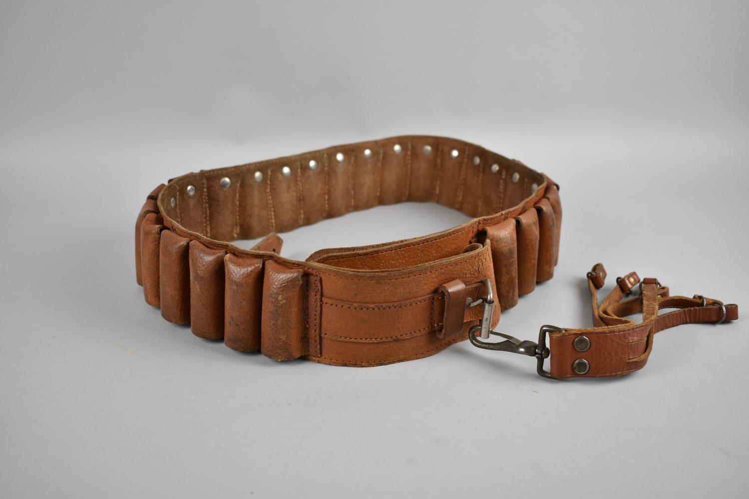 A Mid/Late 20th Century Cartridge Belt with Five Game Loops