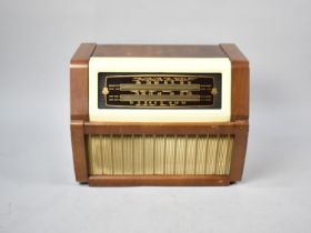 A Vintage Regentone Table Top Radiogram in Walnut Case, 51cms Wide