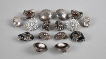 A Collection of Various Silver and Other Earrings, Various Stones etc