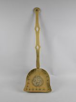 A Late 19th Century Brass Chestnut Roaster, 59.5cms Long