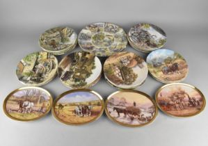 A Collection of Various Series Plates to Comprise Royal Doulton 'Old Country Crafts, Wedgwood
