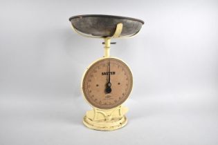 A Vintage Salters Kitchen Scale, No 50, 35cms High