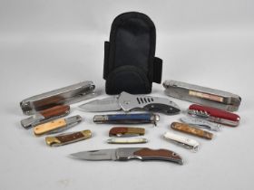 A Collection of Various Vintage and Modern Penknives, Multi Tools Etc