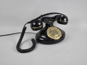 A Reproduction Push Button Vintage Style Telephone