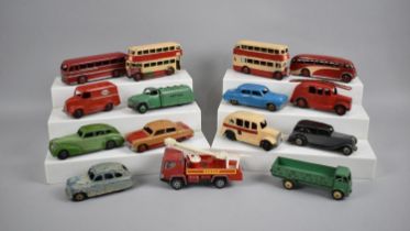 A Collection of Various Repainted Diecast Dinky Toys