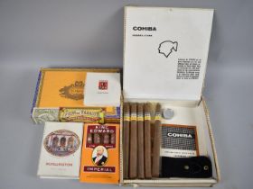 A Collection of Various Cigars to include unopened Box of 25 Partagas Londres Finos, Four King